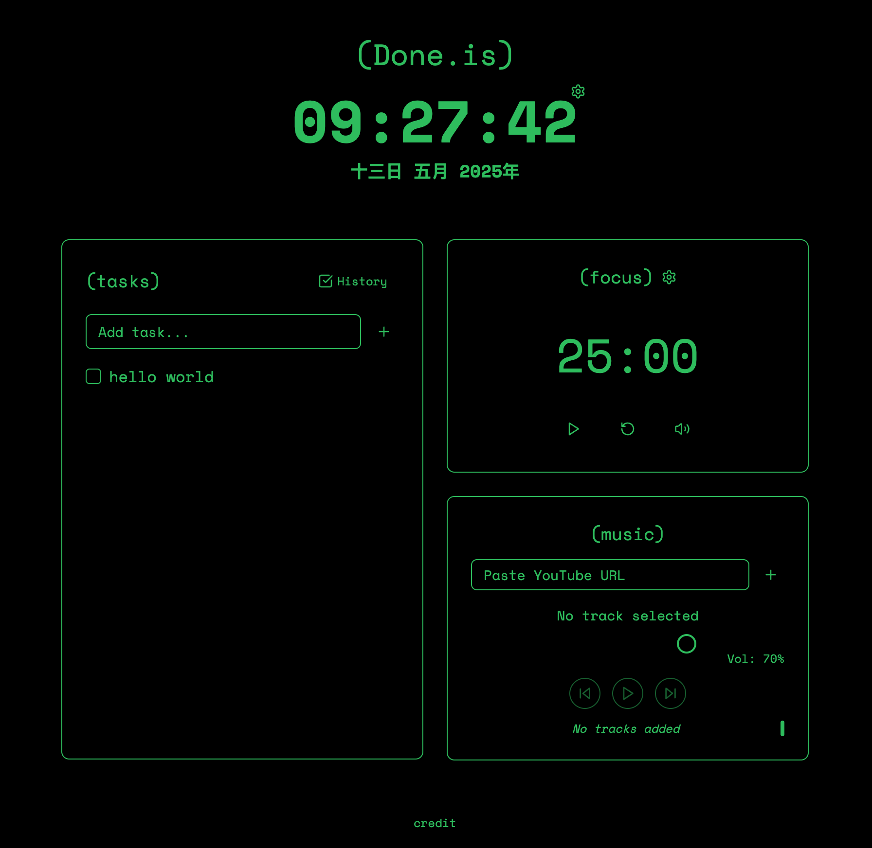Screenshot for done.is